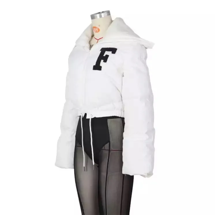 Letters Puffy Coat