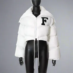 Letters Puffy Coat