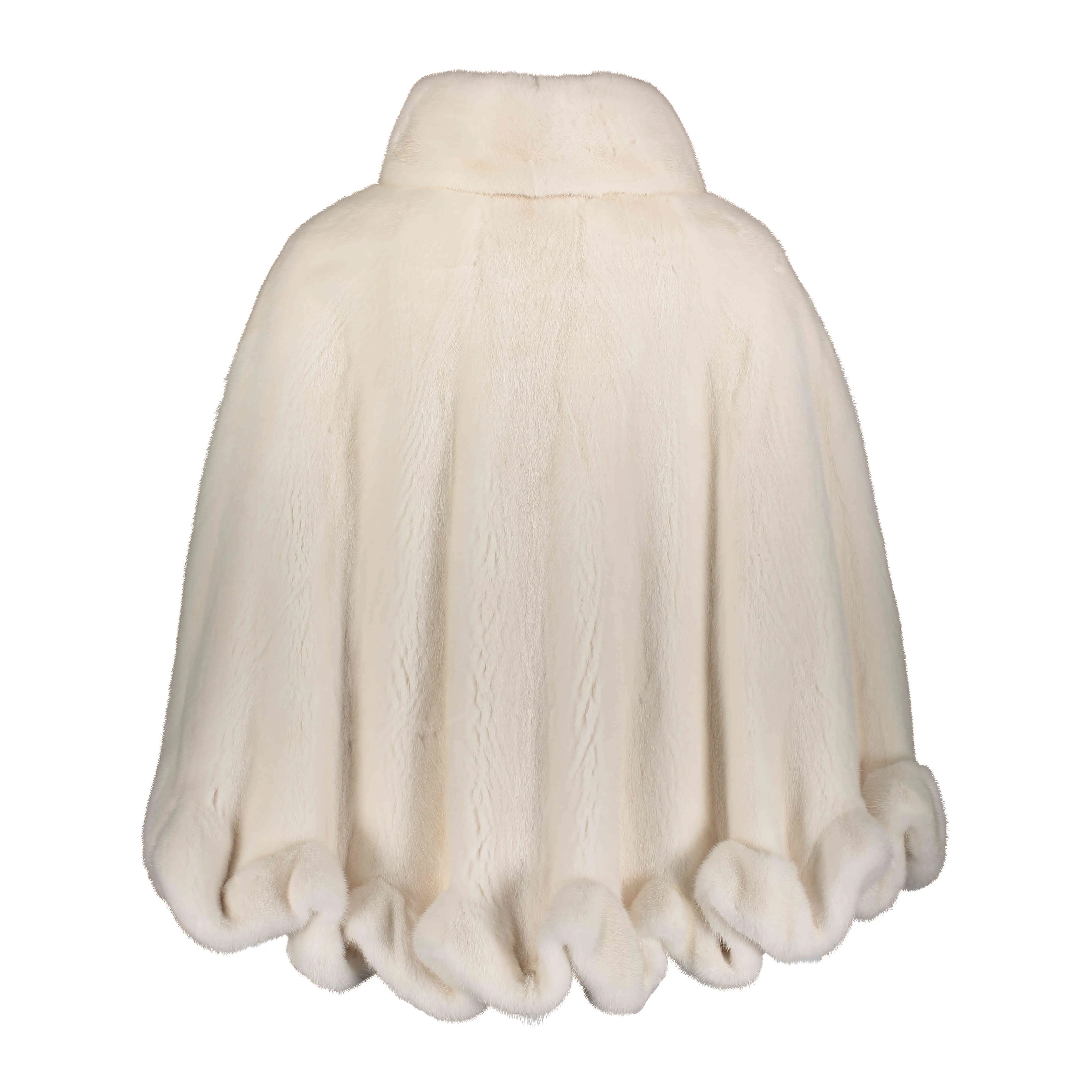 LUCILLA Mink fur cape