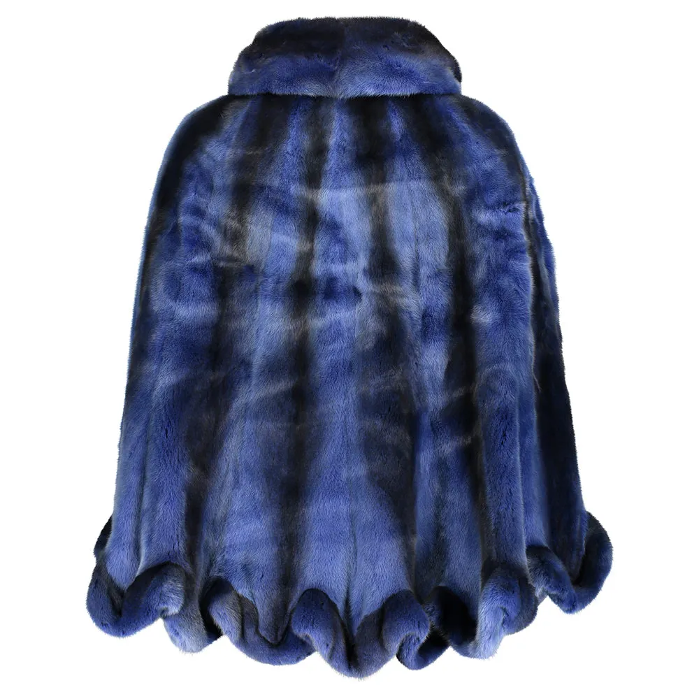 LUCILLA Mink fur cape