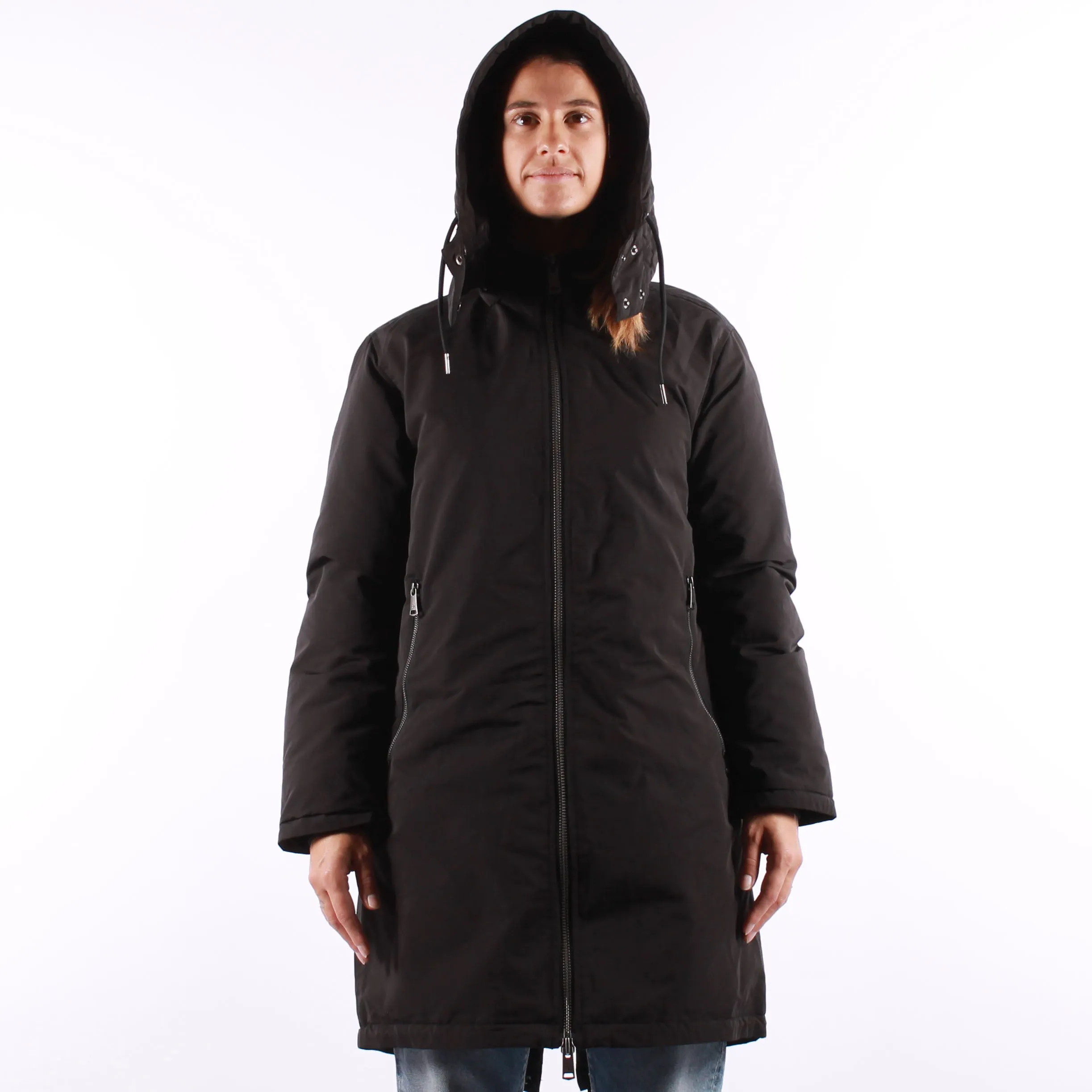Maison Scotch - Technical Parka - U008 Evening Black