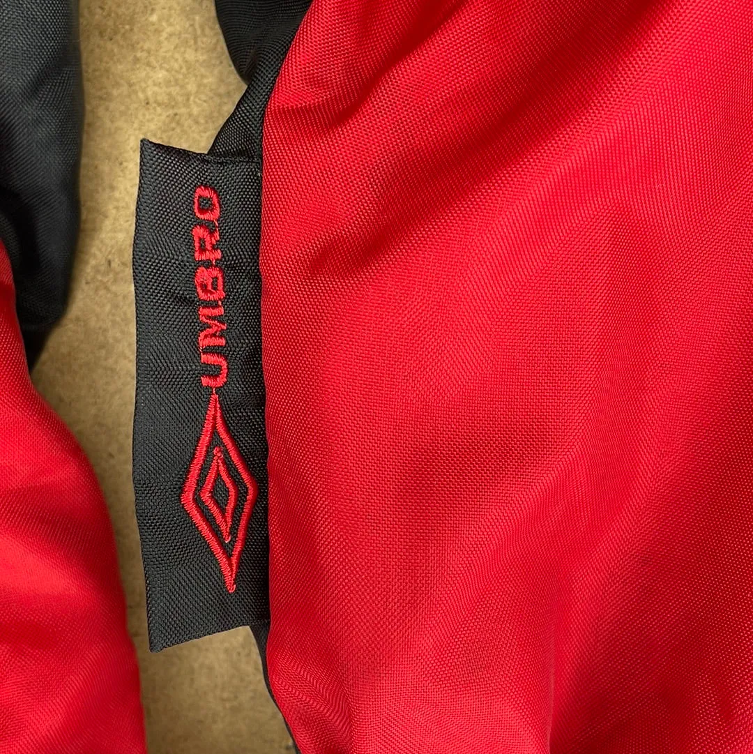 Manchester United 1992/1993 Managers Bench Coat - Medium - Vintage Umbro Jacket