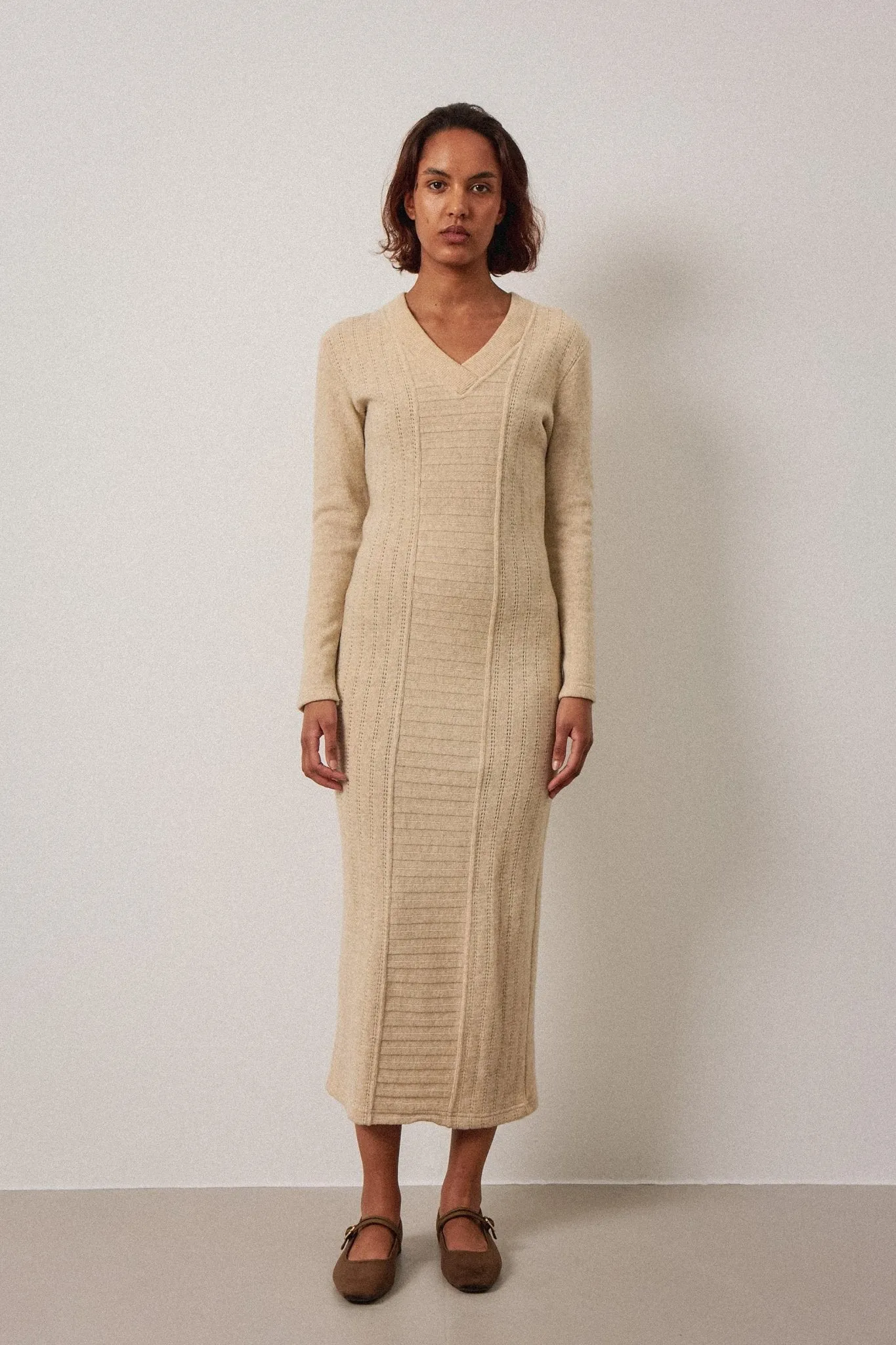 Minimalist Wool Dress