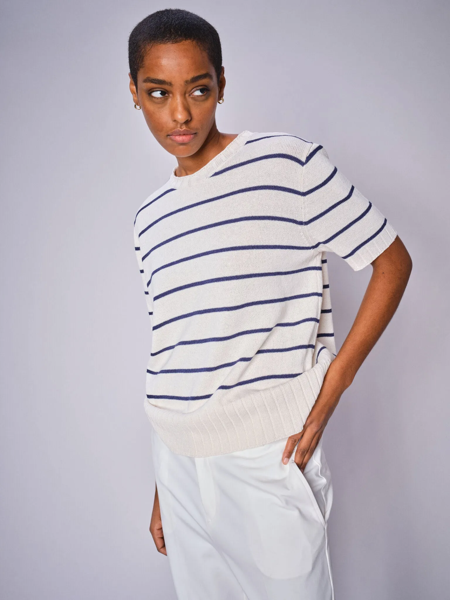 MMFinlo Paper SS Knit
