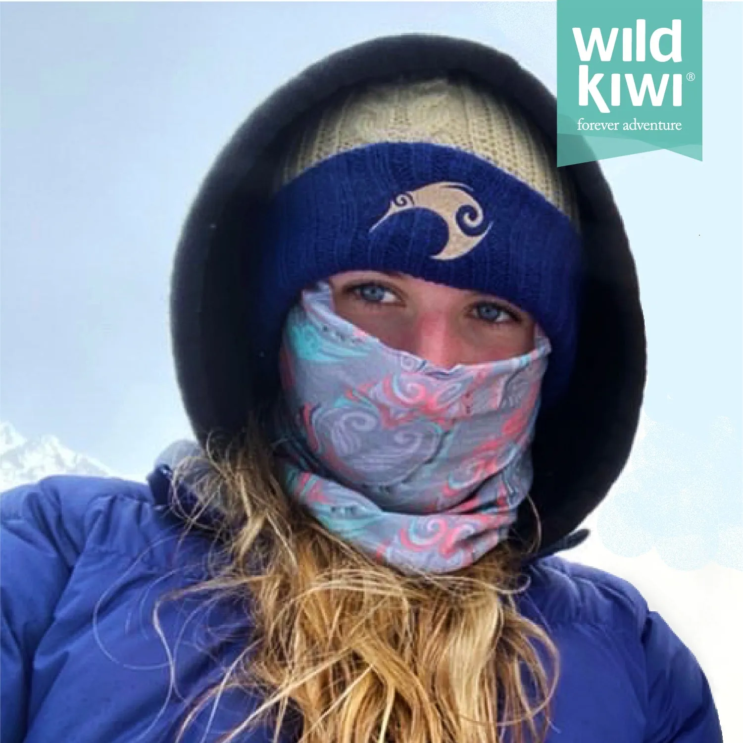 Multi Scarf | Face Mask | Bandana | Headband - Feather