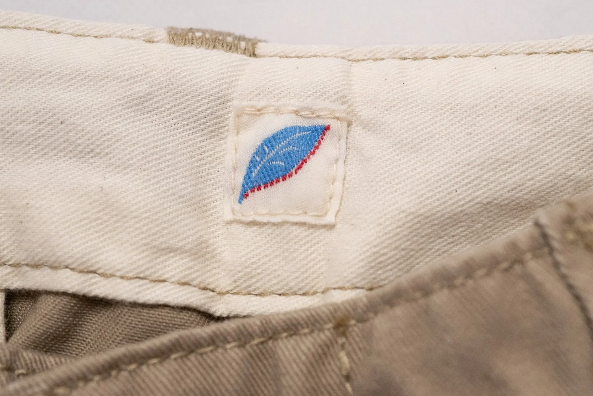 Pure Blue Japan 12oz High-Density "Worker's" Chinos (Beige)