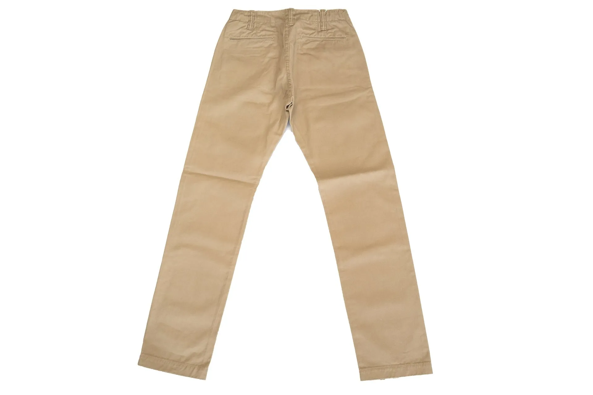 Pure Blue Japan 12oz High-Density "Worker's" Chinos (Beige)