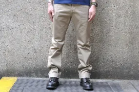 Pure Blue Japan 12oz High-Density "Worker's" Chinos (Beige)
