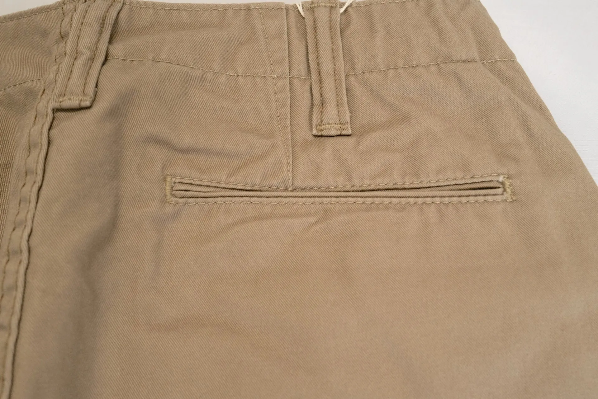 Pure Blue Japan 12oz High-Density "Worker's" Chinos (Beige)
