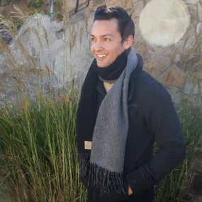 PURPOSEFUL SCARF | BLACK   GRANITE