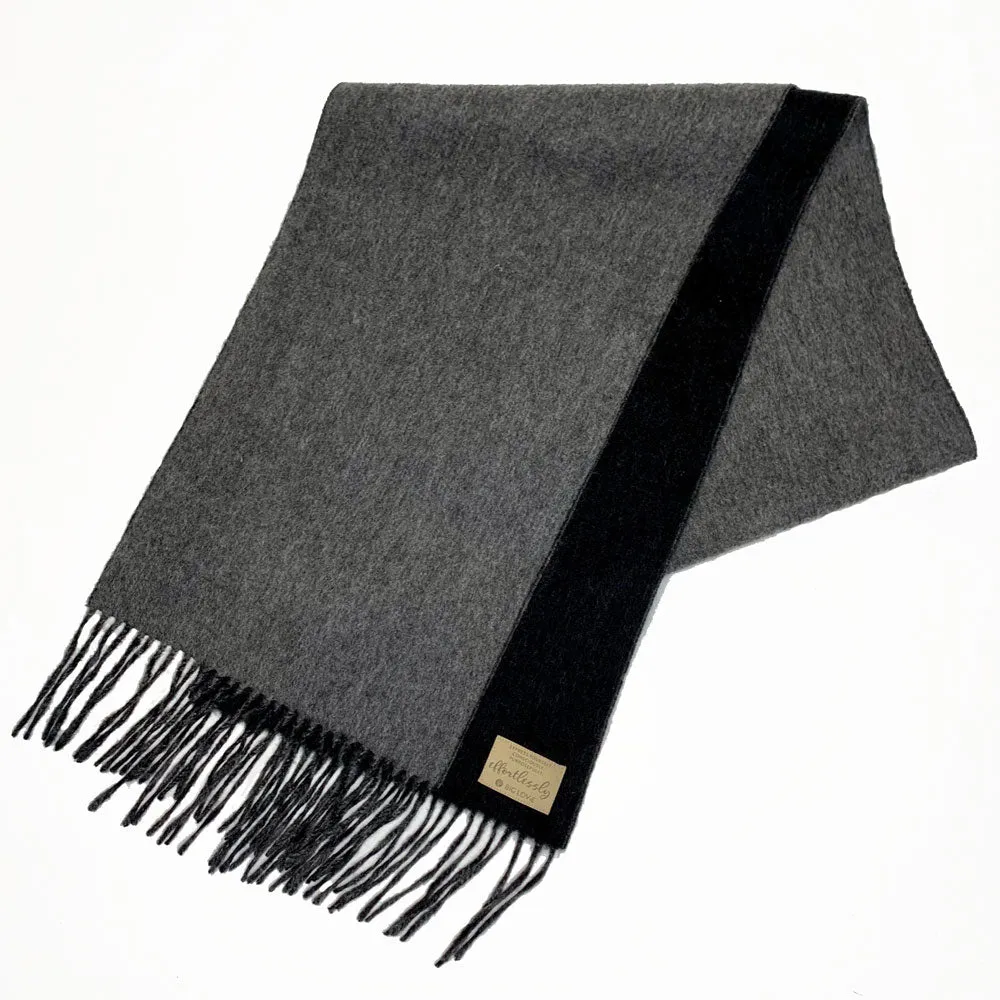 PURPOSEFUL SCARF | BLACK   GRANITE