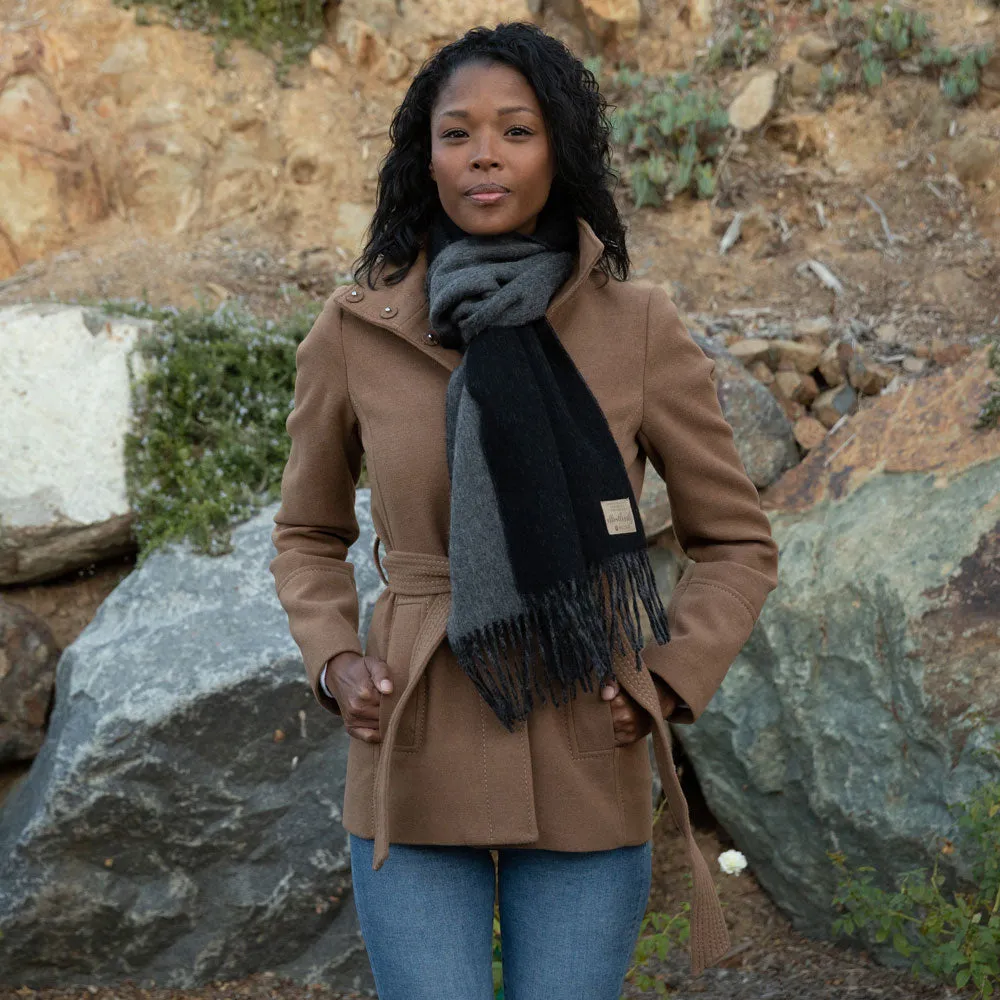 PURPOSEFUL SCARF | BLACK   GRANITE
