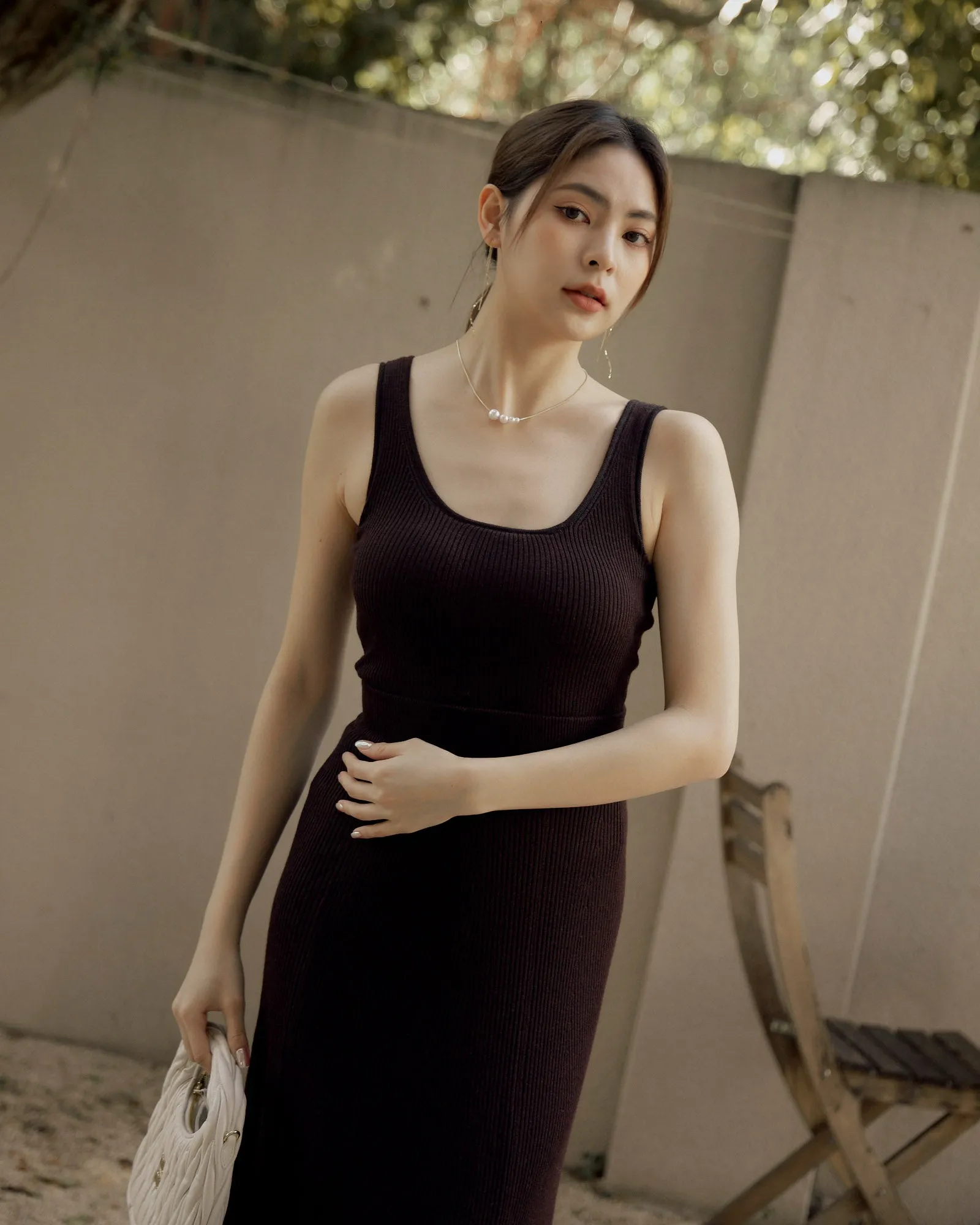 Push Up Knit U-Neck Bra Top (push upU領針織)