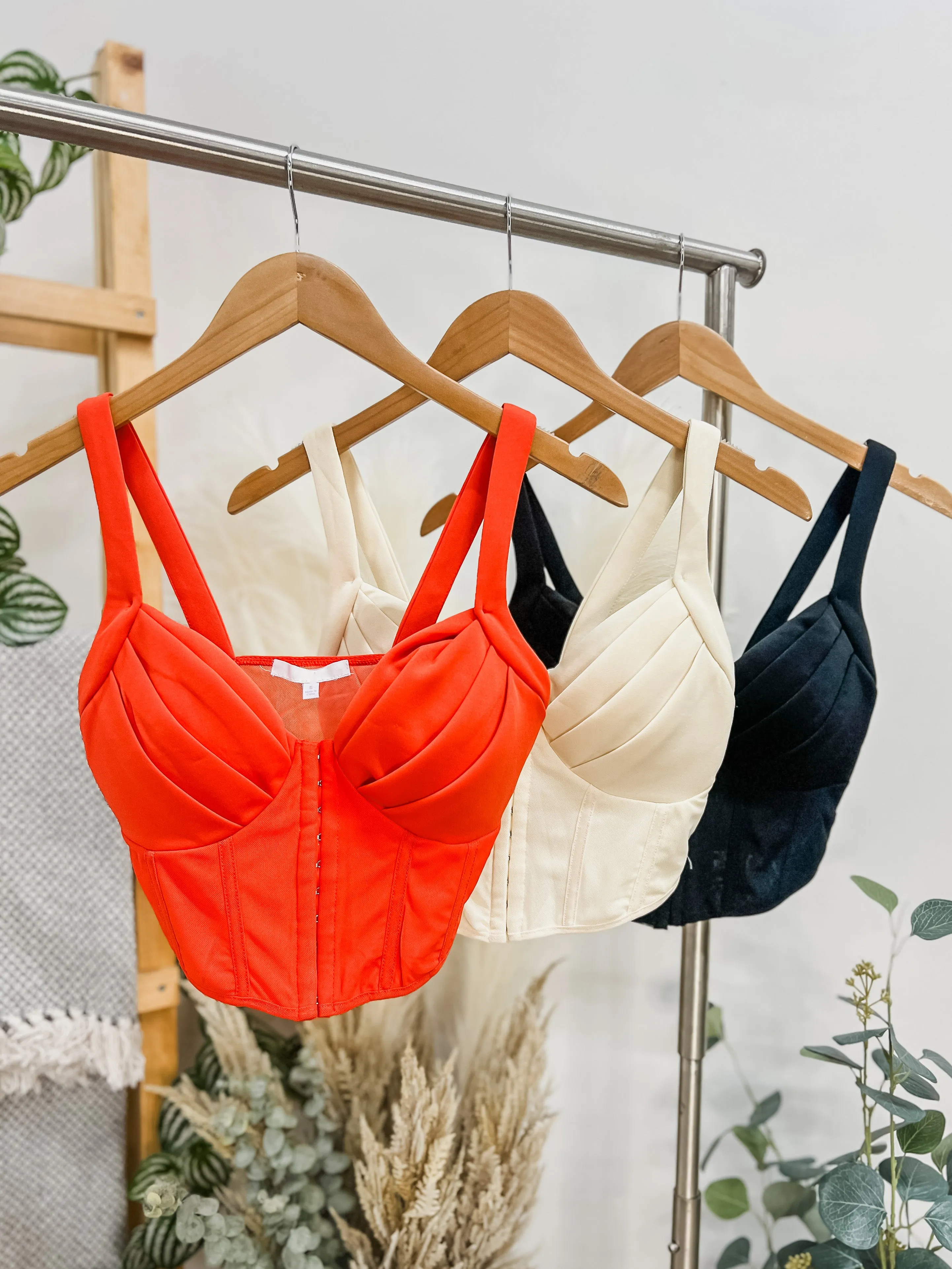 Rachel Mesh Bustier Top