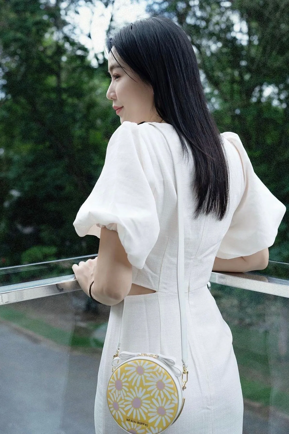 Restock: Luna Tweed Twist Knot Cut Out Dress - Cream [XS/S/M/L/XL/XXL]