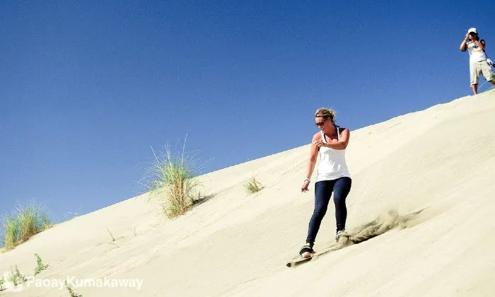 Sandboarding Experience with Elation Tours