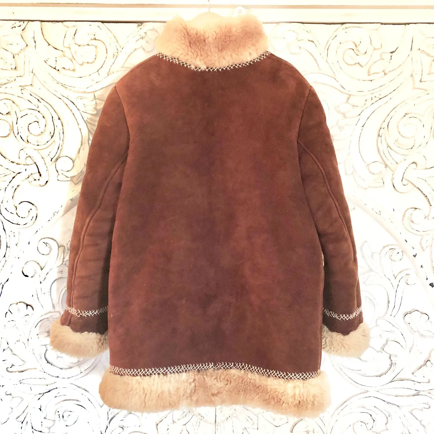 Stunning Vintage Shearling Jacket size 8-10