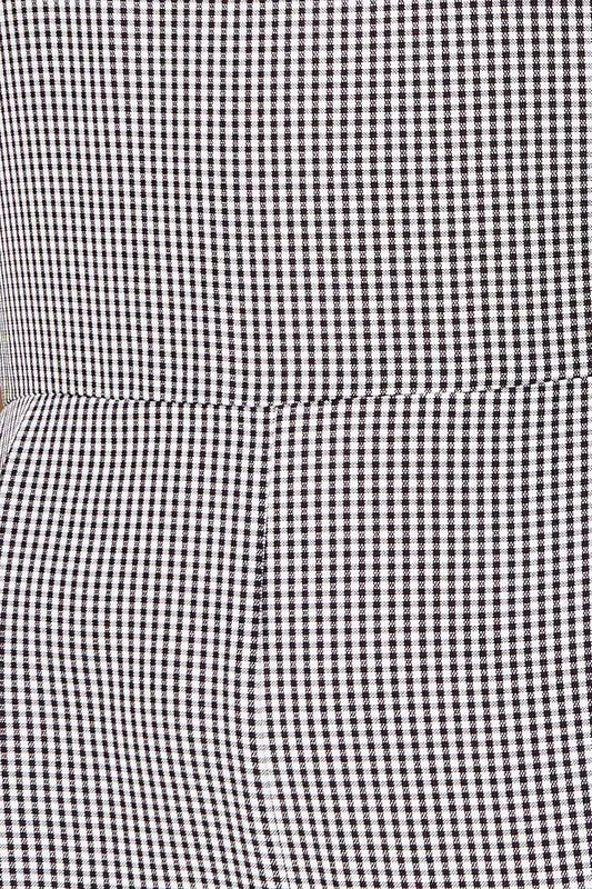Tribune Gingham Cape Sleeve Jumpsuit