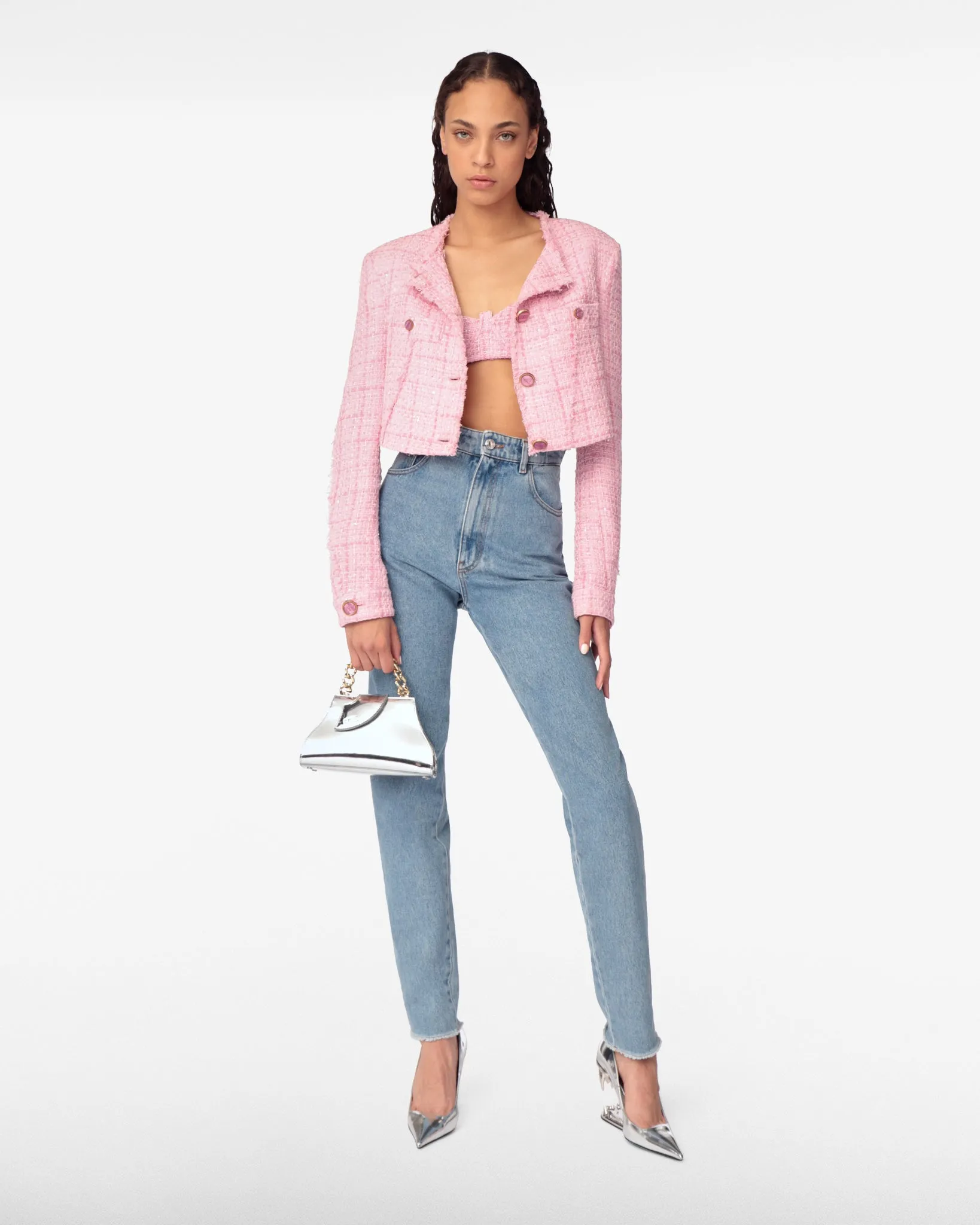 Tweed Cropped Jacket