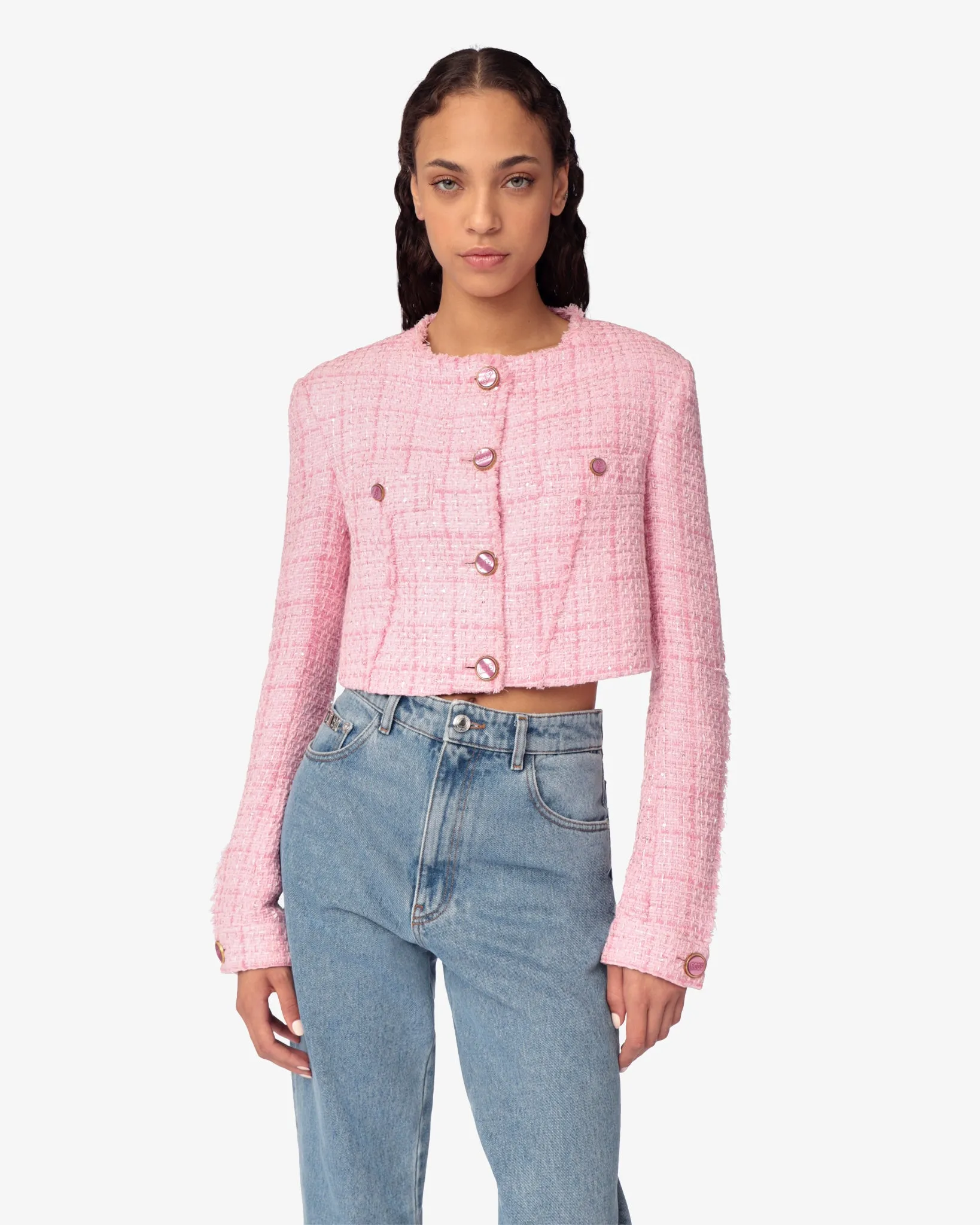 Tweed Cropped Jacket