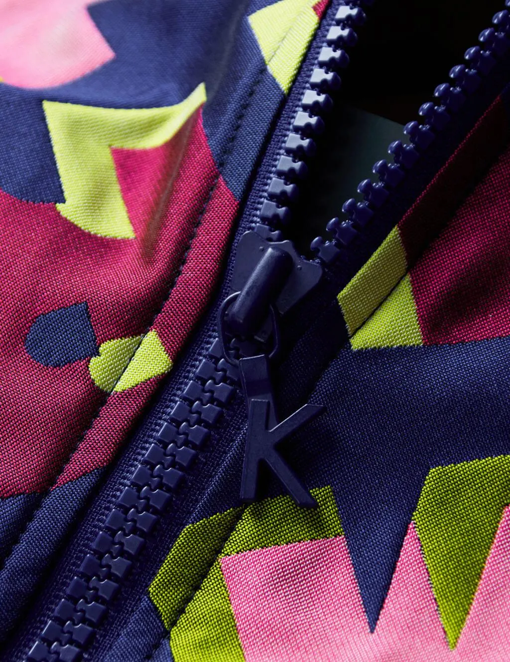 Typo Jacquard Bomber Jacket
