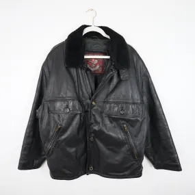 Vintage leather jacket Size XL Pacific Air Forces