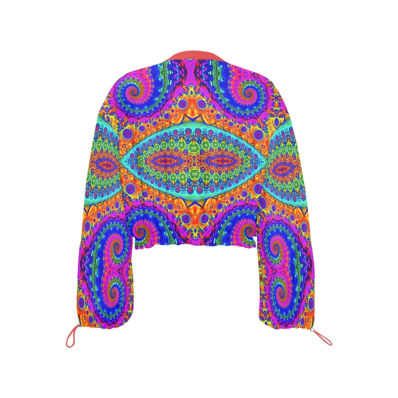 Wanderlust Crop Zip Up