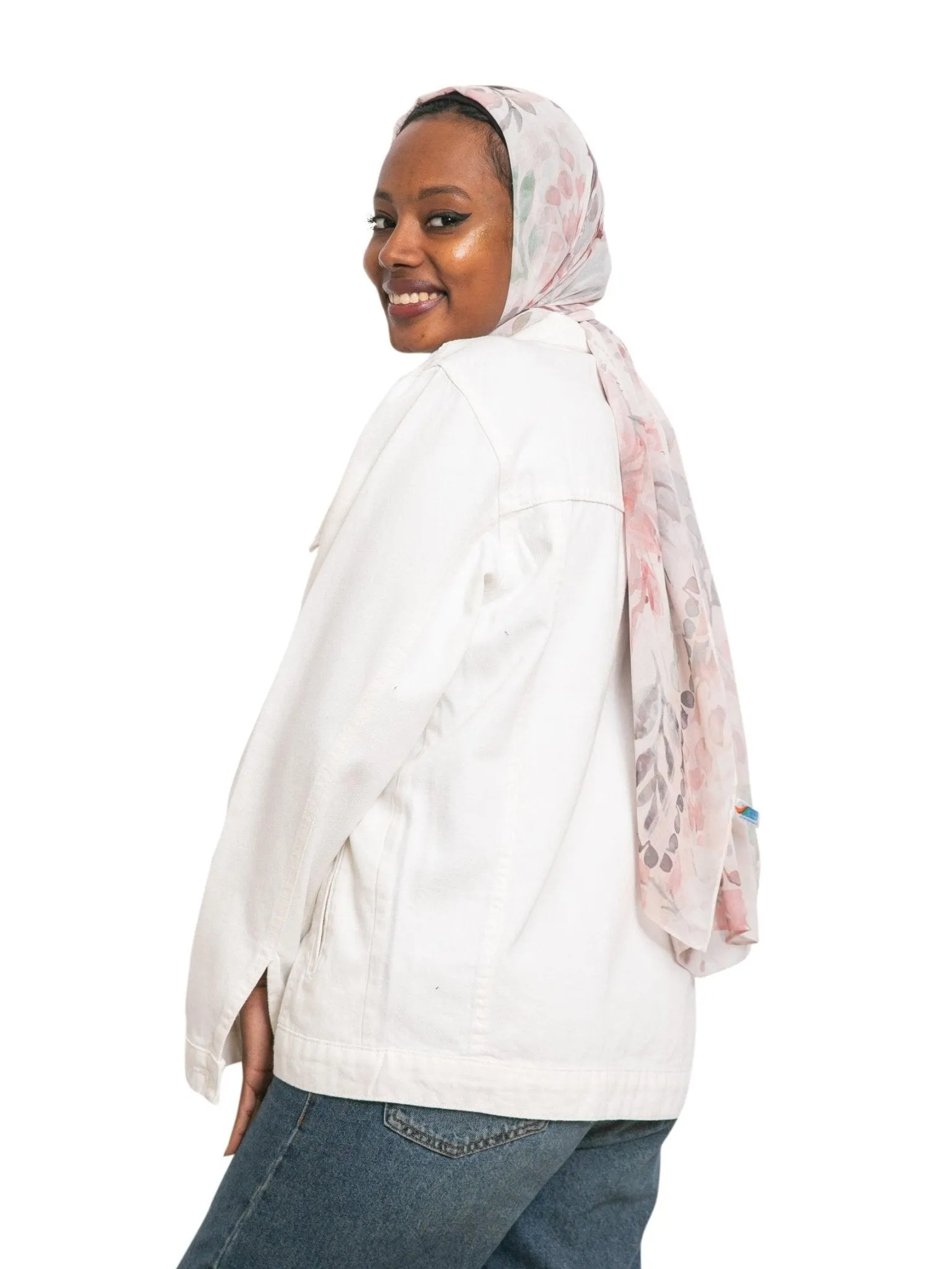 White Denim Jacket