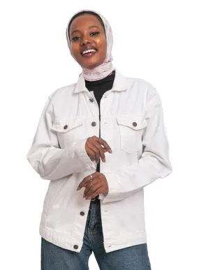White Denim Jacket