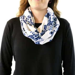 Zak Floral Infinity Scarf