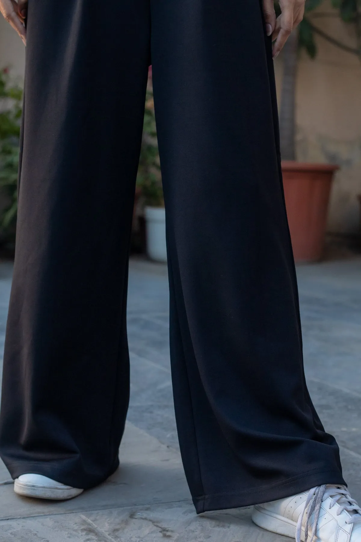 Zoe Double Breasted Jumpsuit - black